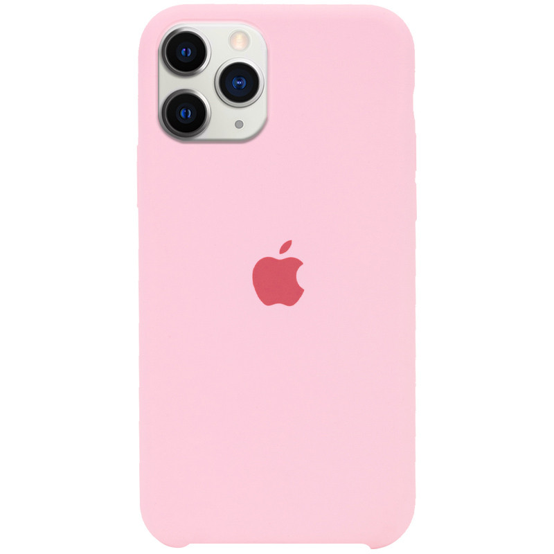 Silicone Case (AA) для iPhone 11 Pro Max (Light pink)-0